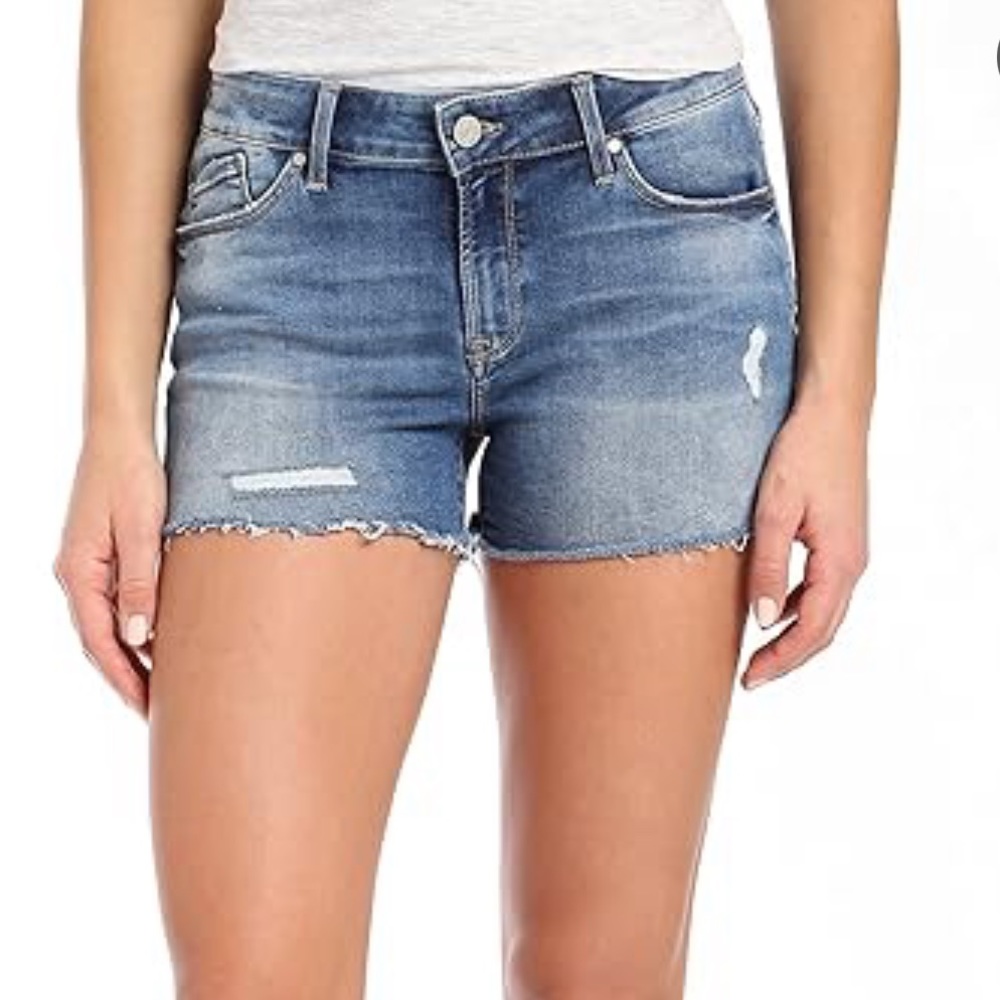 Mavi Emmy Denim distressed Shorts size 27” New!
